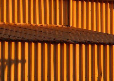 this is a picture of louver fence in San Diego, CA