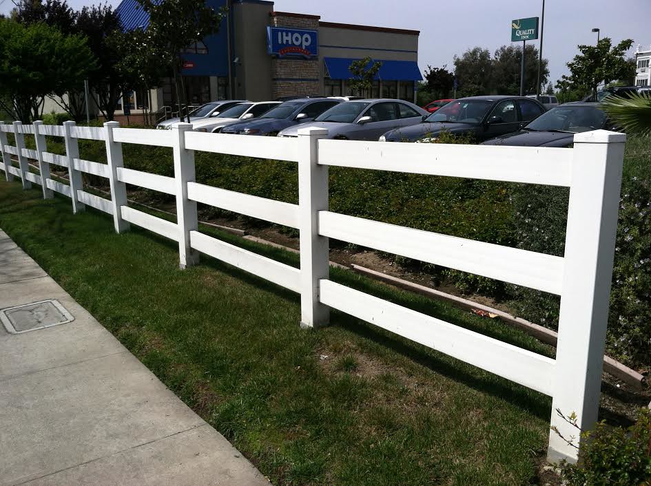 an image of post and rail fence in San Diego, CA