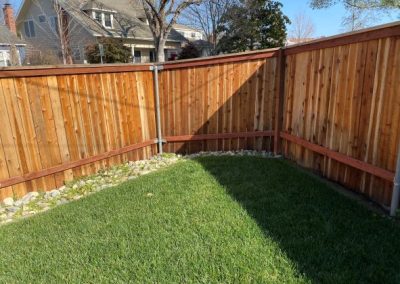 this is a picture of privacy fence in San Diego, CA