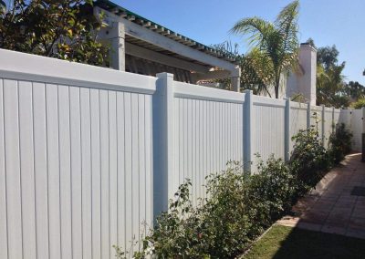 this image shows privacy fence in San Diego, CA